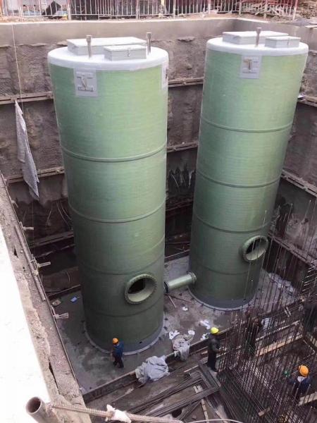 内江重庆OPPO智能生态科技园安装一体化污水提升泵